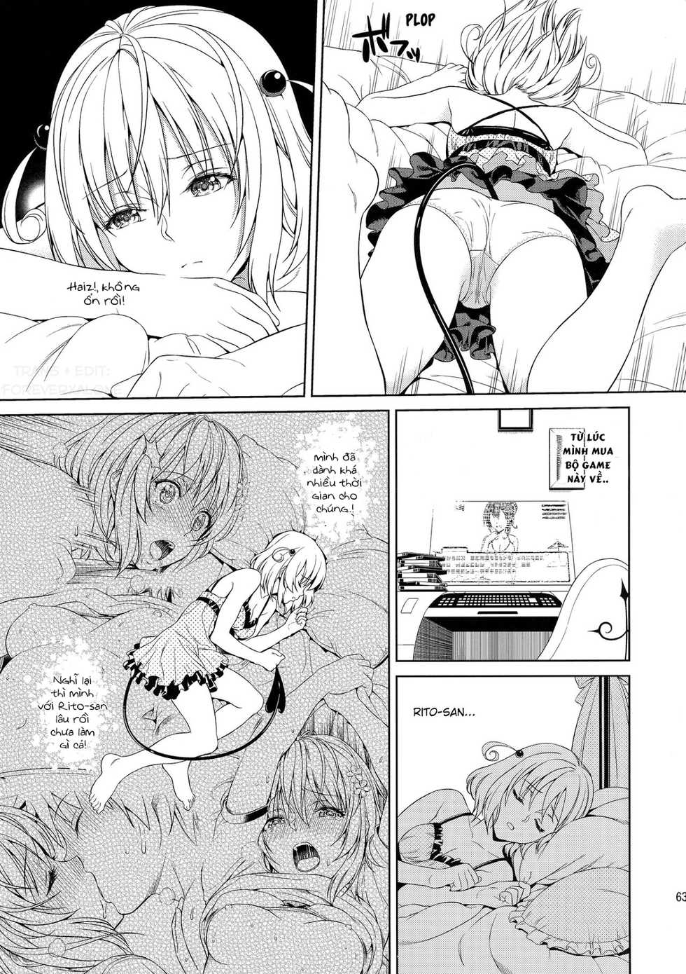 (C86) [Maniac Street (Sugaishi, Oono)] Momoiro Passion (Harem Collection) (To LOVE-Ru) [Vietnamese Tiếng Việt] {Forever x Alone} [Decensored] - Page 3