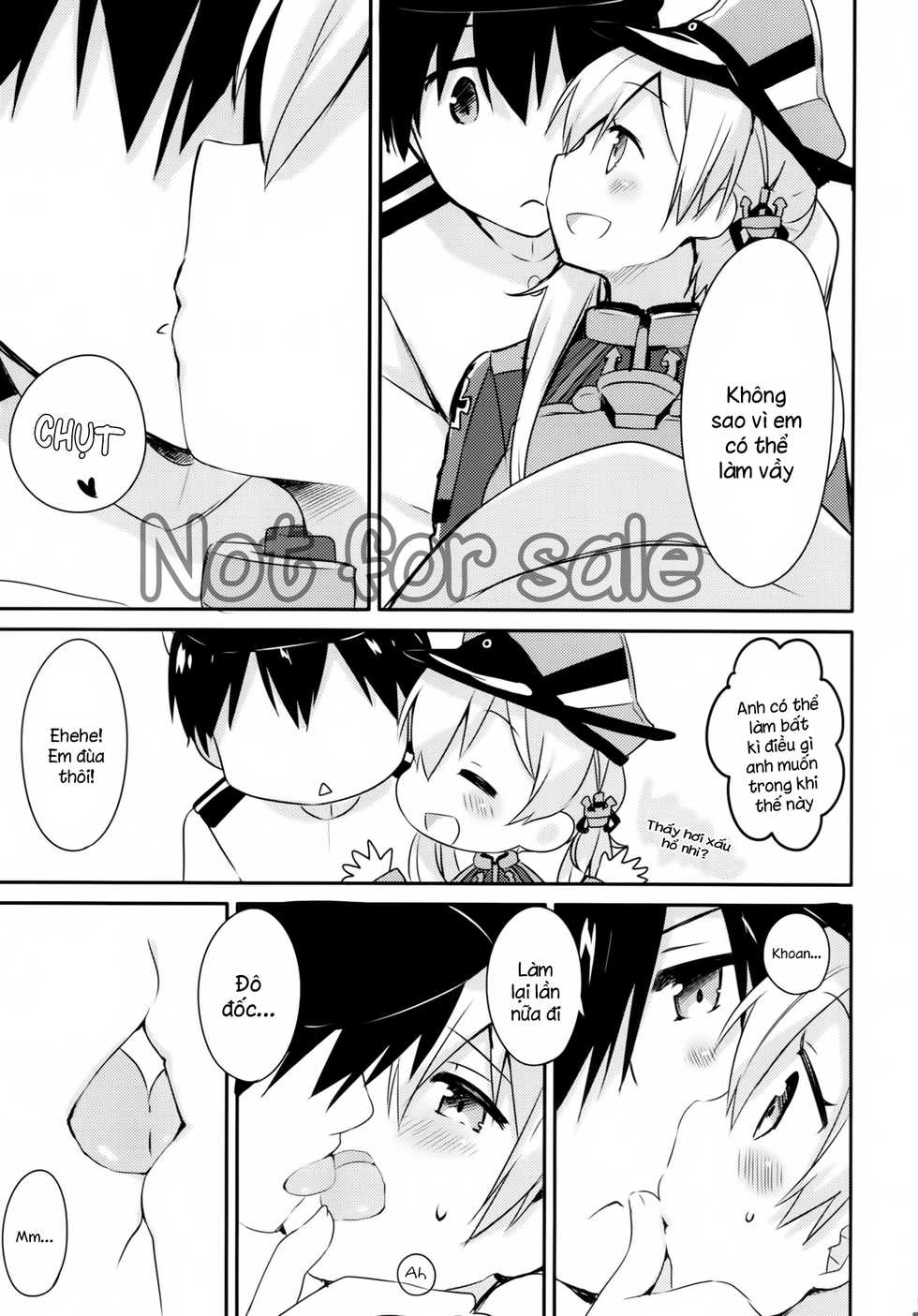 (C87) [Ichigosize (Natsume Eri)] Admiral-san Atatakai no ga Iino? | Admiral, Can I Keep You Warm? (Kantai Collection -Kancolle-) [Vietnamese Tiếng Việt] {XXX Inc} - Page 8