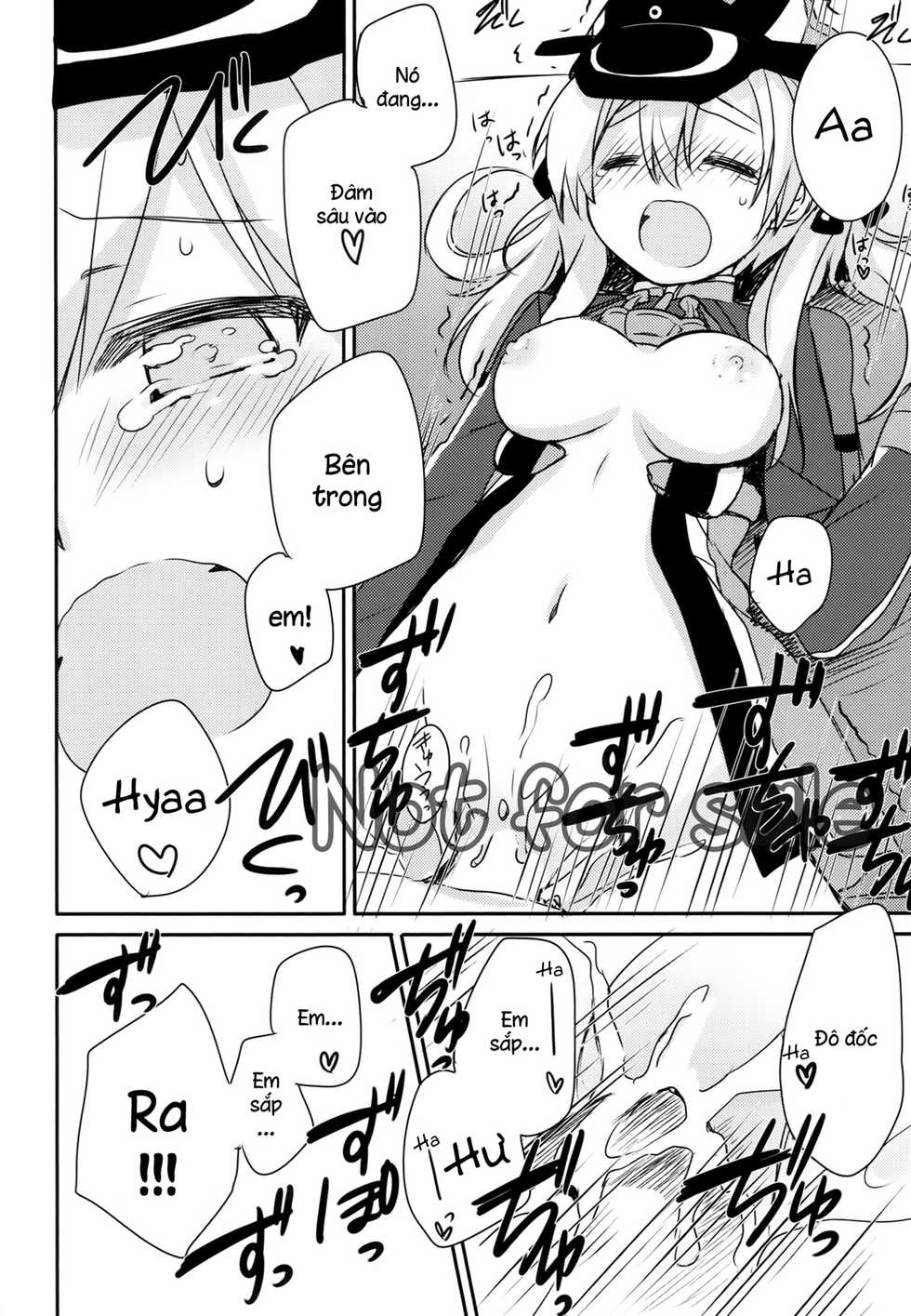 (C87) [Ichigosize (Natsume Eri)] Admiral-san Atatakai no ga Iino? | Admiral, Can I Keep You Warm? (Kantai Collection -Kancolle-) [Vietnamese Tiếng Việt] {XXX Inc} - Page 21