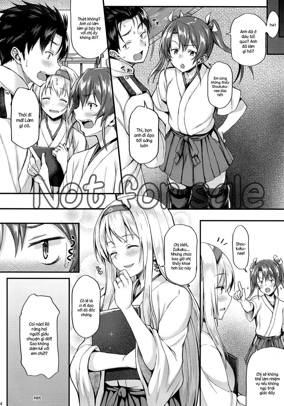 (C88) [Tonpuuratei (Saemon)] Shoukaku to Ichaicha Shitai!! (Kantai Collection -KanColle-) [Vietnamese Tiếng Việt] {XXX Inc} - Page 23