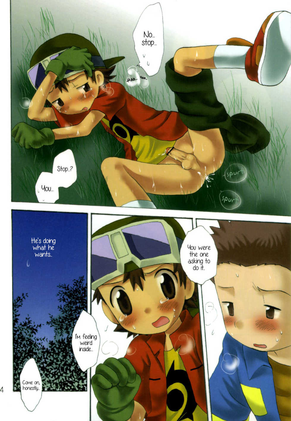 [KuruGuru DNA (Hoshiai Hilo)] Inazuma Rock Dome (Digimon Frontier) [English] {Shotachan} - Page 3