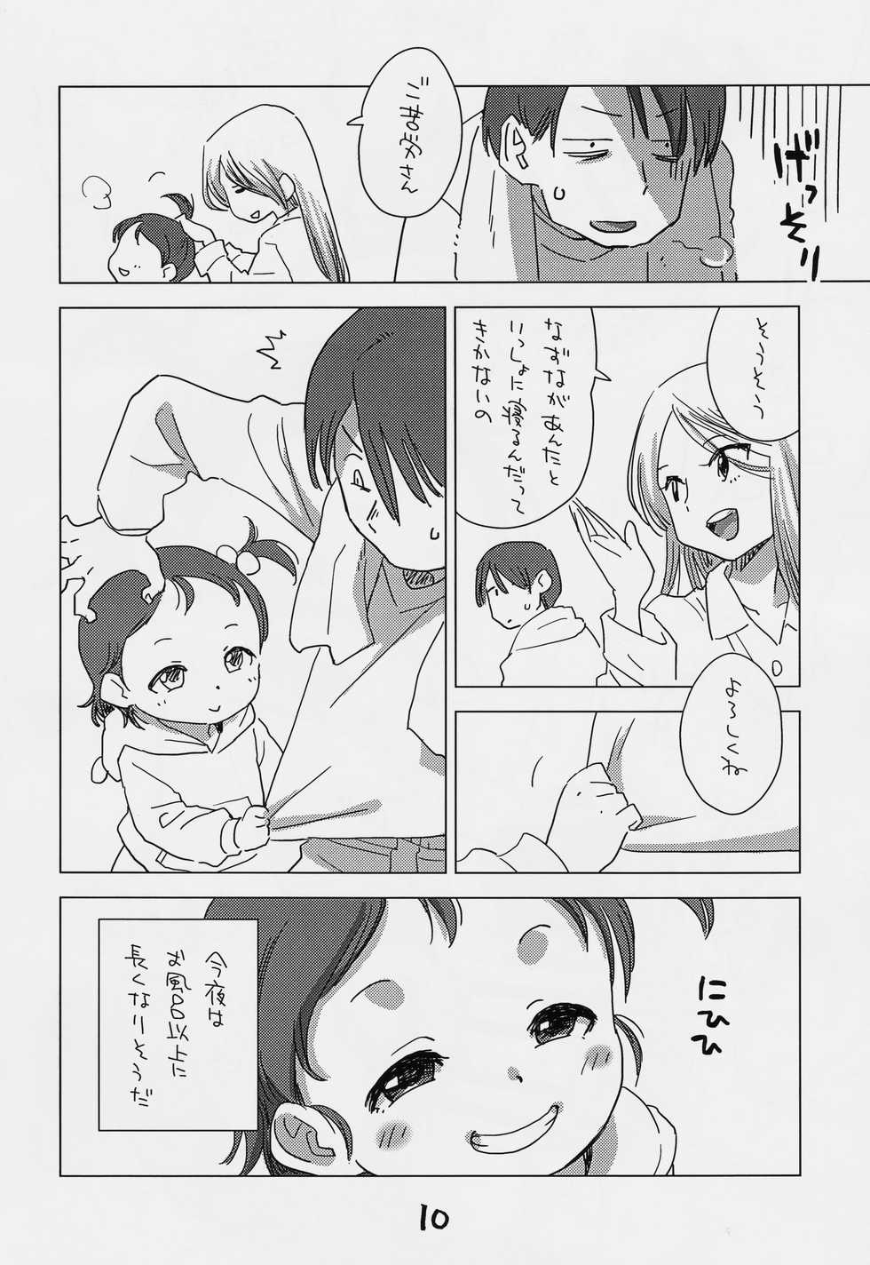 (COMITIA123) [Okosama Lunch (Nishinozawa Kaorisuke, Hirayan)] Mei to Ofuro de - Page 9