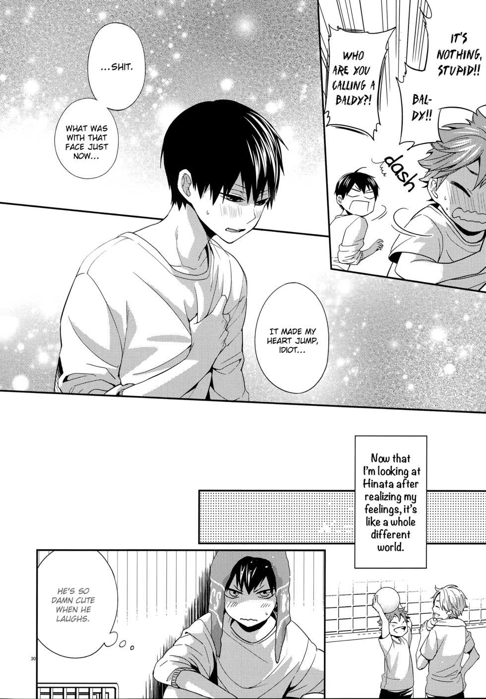 (C87) [Zeroshiki (Kabosu)] Primary Target -Zenpen- (Haikyuu!!) [English] [UnmeiNoChance] - Page 29