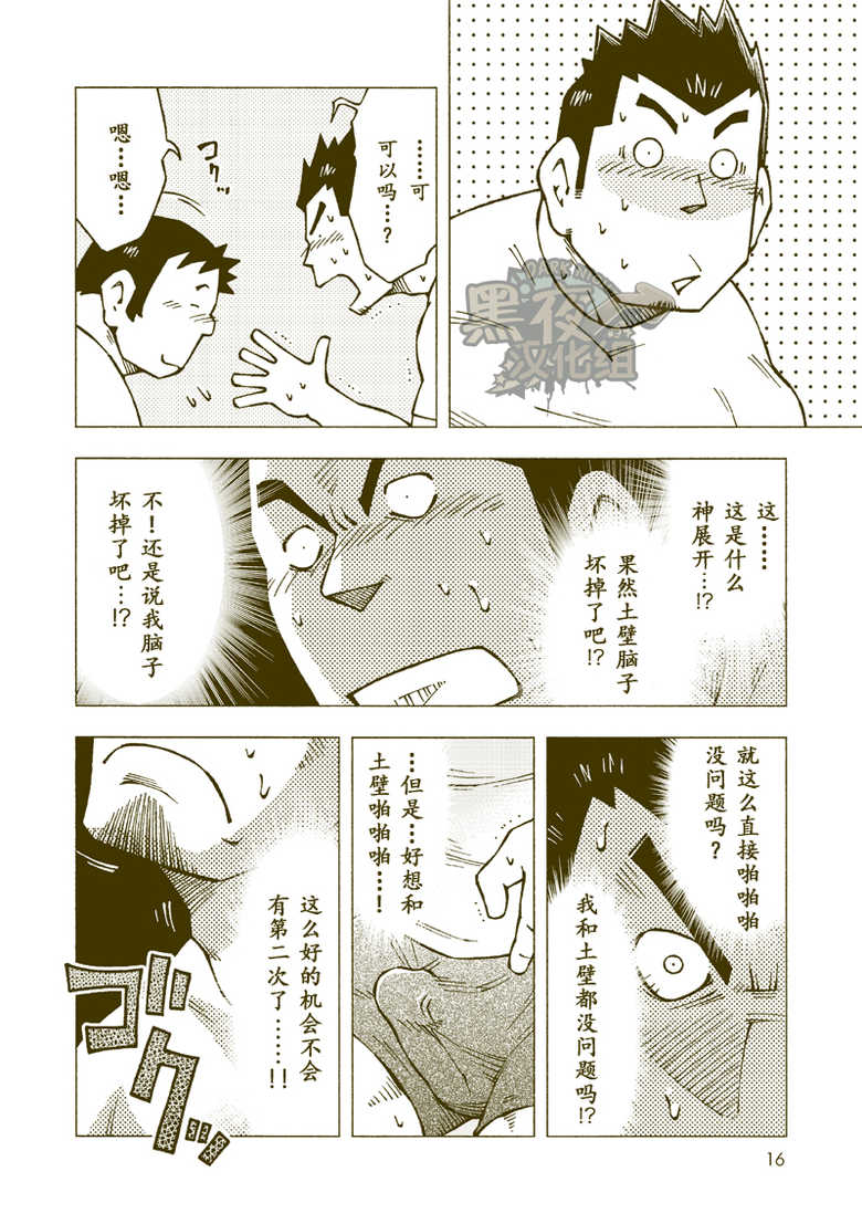 (C84) [NG (Noda Gaku)] Tsuchikabe Yukiteru [Chinese] [黑夜汉化组] - Page 15