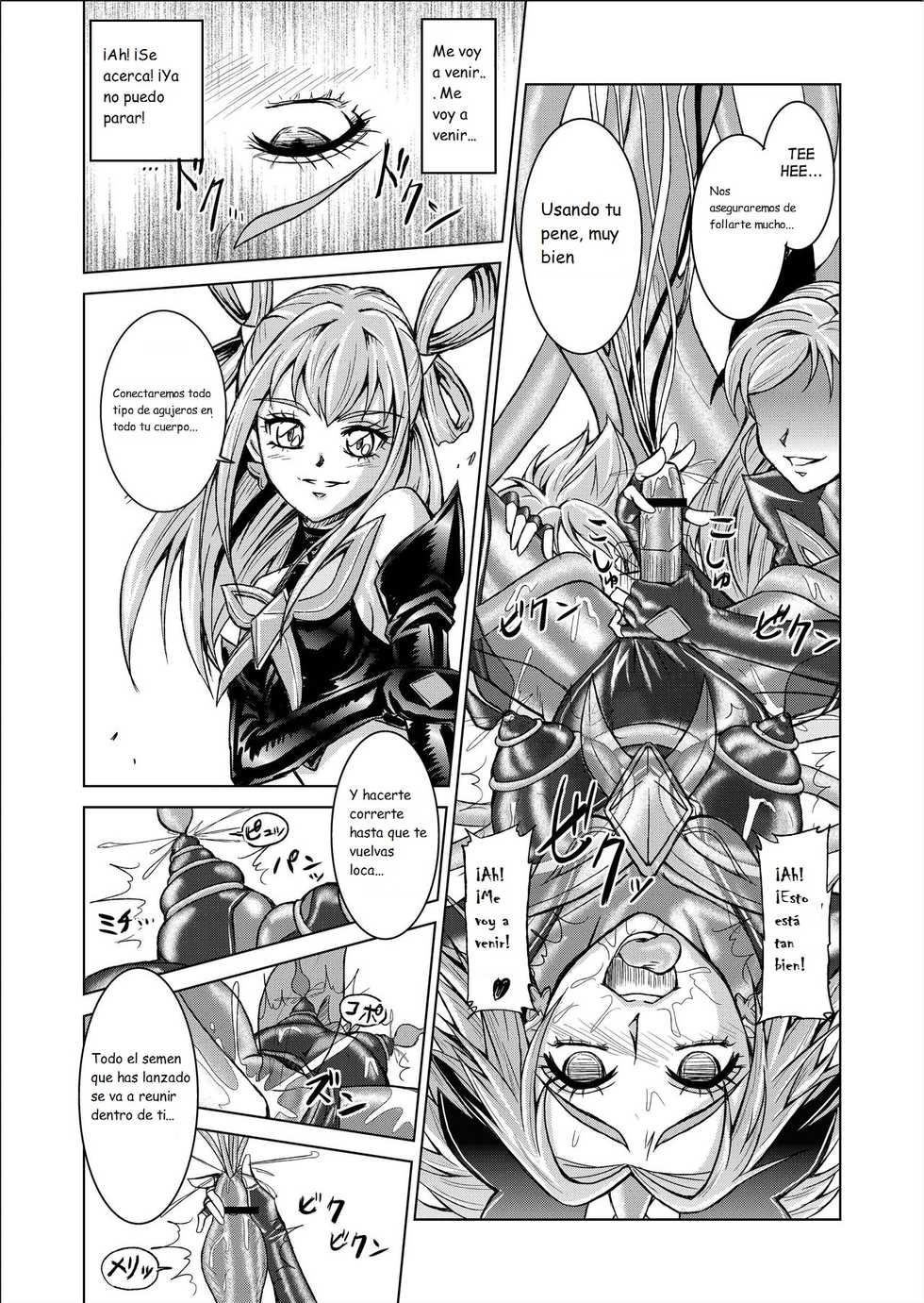[MACXE'S (monmon)] Mou Hitotsu no Ketsumatsu  Henshin Heroine Kairaku Sennou ~Gekijouban Yes!! Precure 5 Hen~ Ch. 3 | Otra conclusión 3 (Yes! PreCure 5) [Spanish] [SaHa] - Page 24