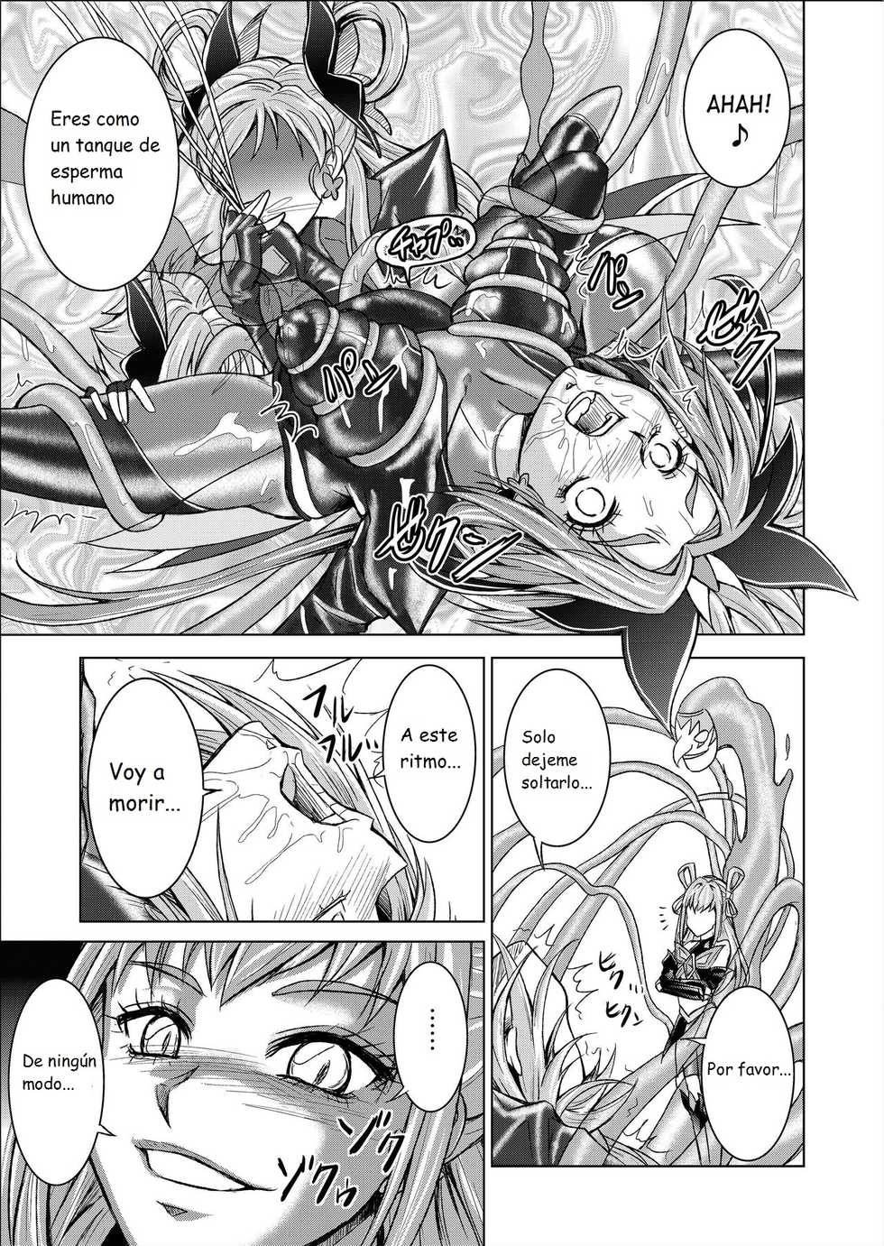 [MACXE'S (monmon)] Mou Hitotsu no Ketsumatsu  Henshin Heroine Kairaku Sennou ~Gekijouban Yes!! Precure 5 Hen~ Ch. 3 | Otra conclusión 3 (Yes! PreCure 5) [Spanish] [SaHa] - Page 25