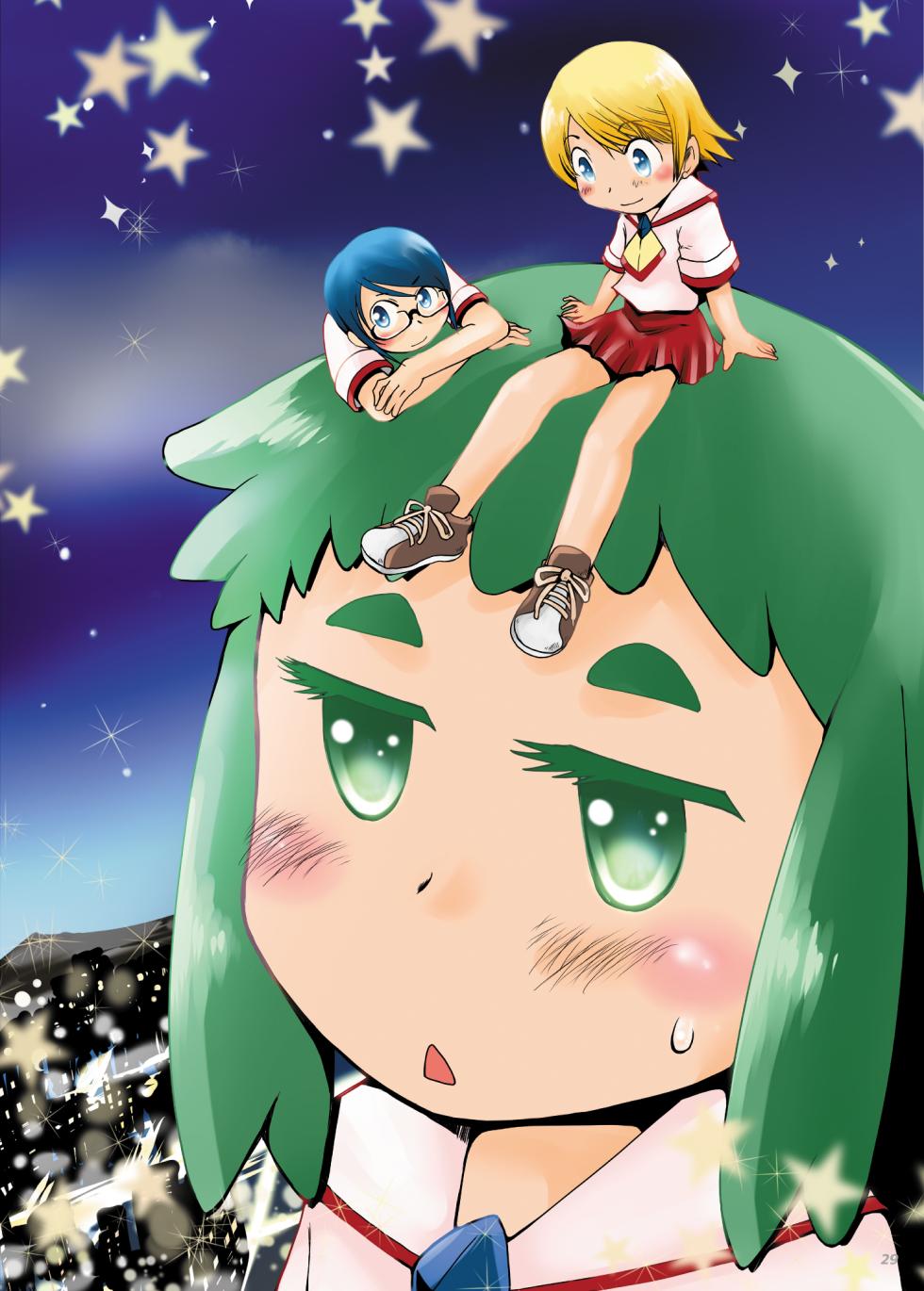 [Ashurame Gajoh (Various)] Fushigi na Kyodai Shoujo Wakusei [Sai] [Digital] - Page 28