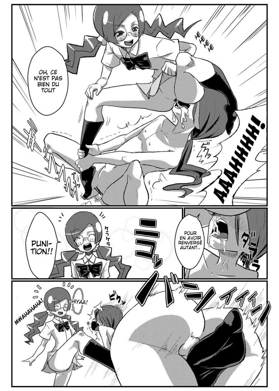 (Tora Matsuri 2010) [Null Mayu (Chimosaku)] Sama o Tsukero (HeartCatch Precure!) [French] [Slayeranime] - Page 4