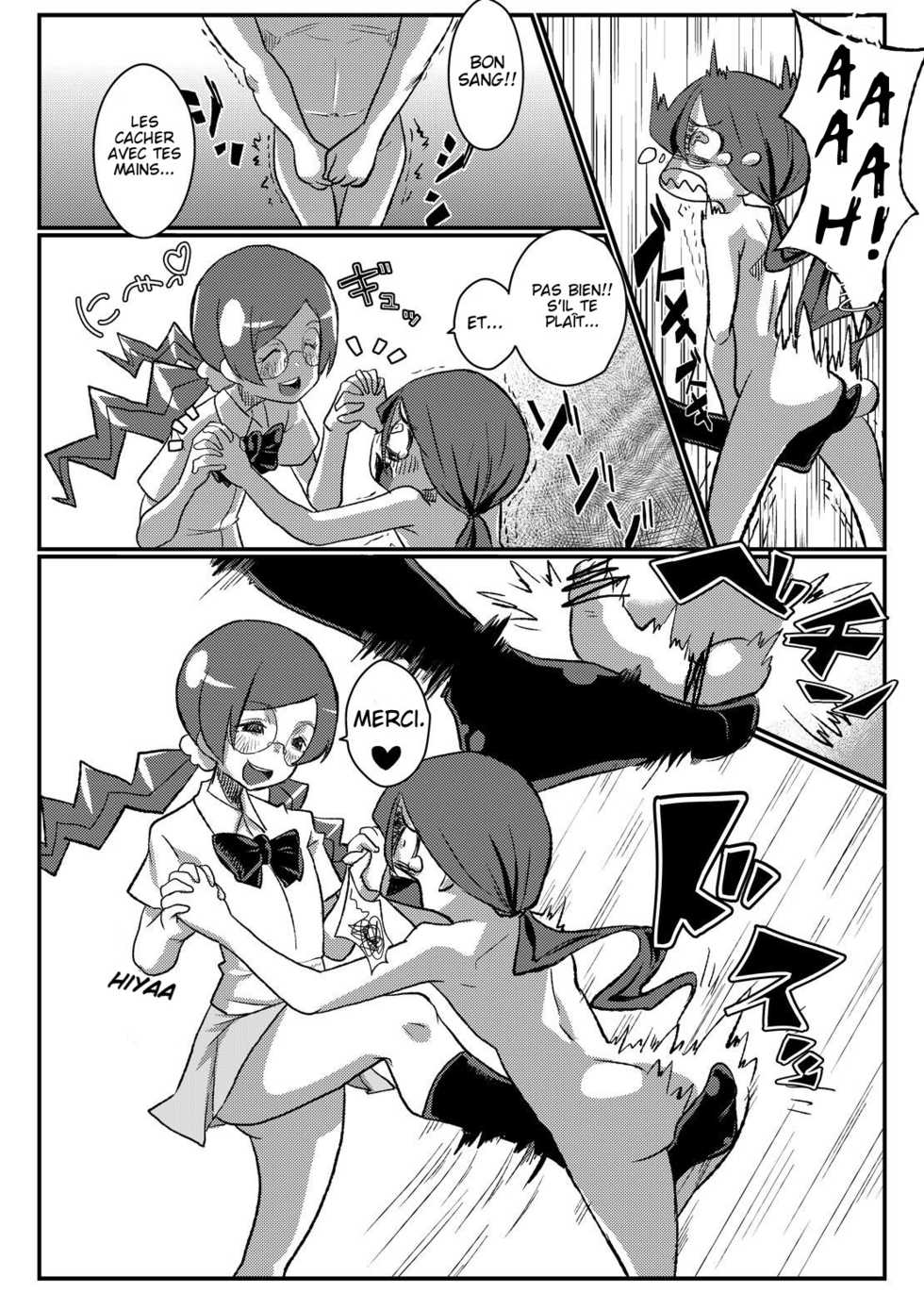(Tora Matsuri 2010) [Null Mayu (Chimosaku)] Sama o Tsukero (HeartCatch Precure!) [French] [Slayeranime] - Page 5