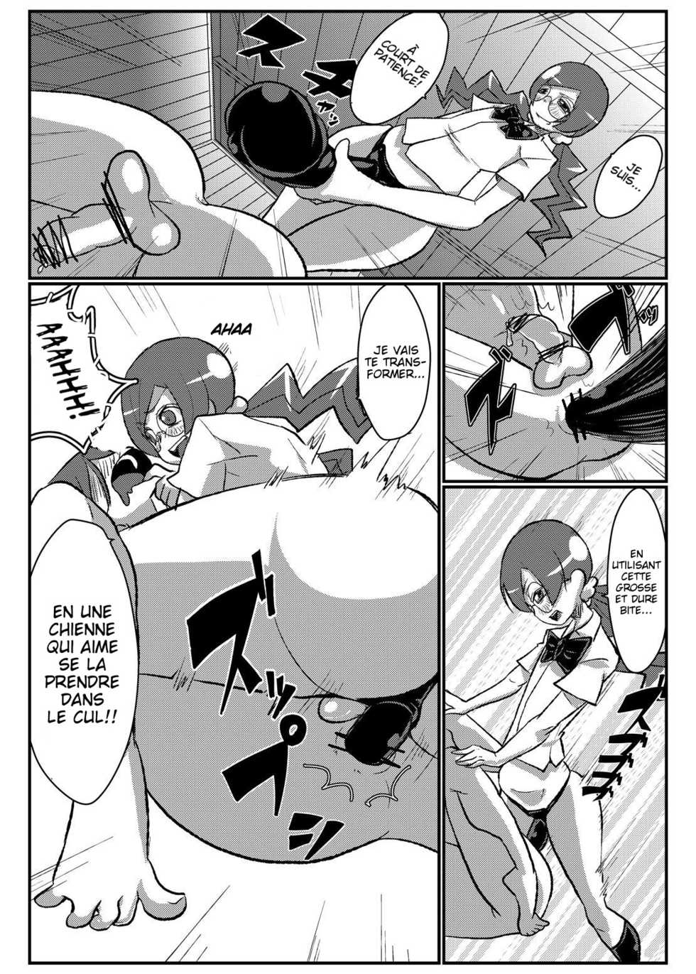 (Tora Matsuri 2010) [Null Mayu (Chimosaku)] Sama o Tsukero (HeartCatch Precure!) [French] [Slayeranime] - Page 8