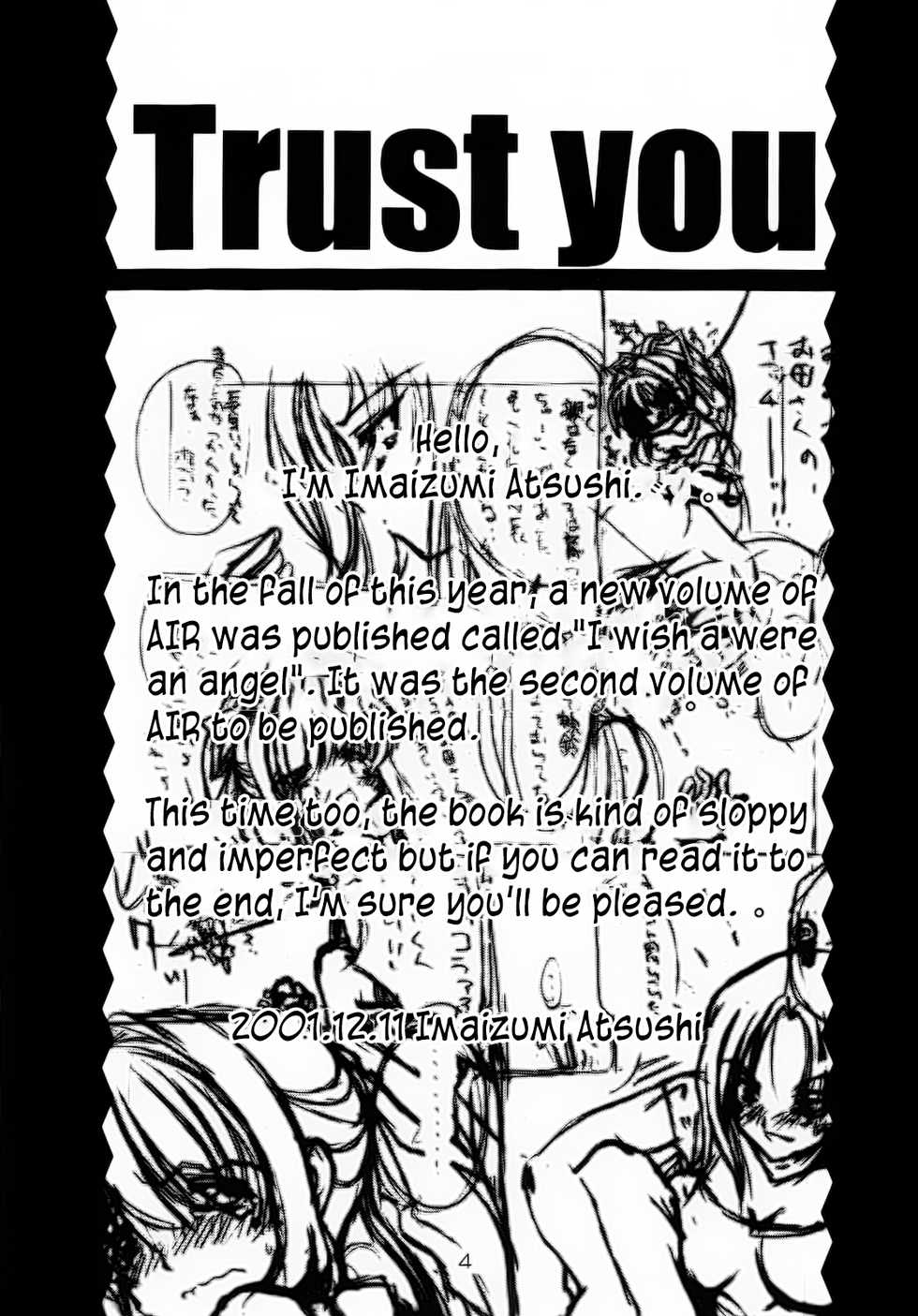 (C61) [Action Mokei (Imaizumi Atsushi)] Trust you (AIR) [English] [EHCOVE] - Page 3