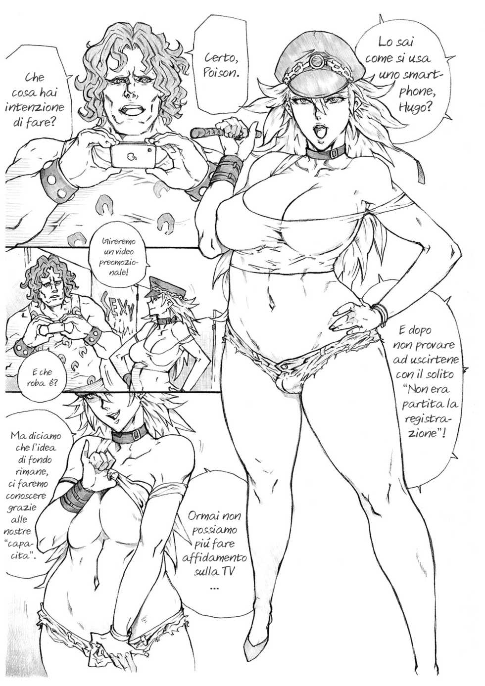 (COMIC1☆6) [Kyuraafuroku (Kyuraa)] UR POISON (Final Fight-Street Fighter) [Italian] [IcyPolarGuy] - Page 2
