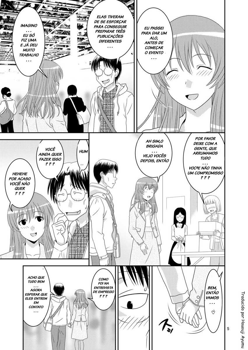 [Gouten Doujou (Karasuke D, KIKI)] Genshiken no Hon San Satsu-me (Genshiken, Kantai Collection -KanColle-) [Portuguese-BR] [LIANEF] [Digital] - Page 5