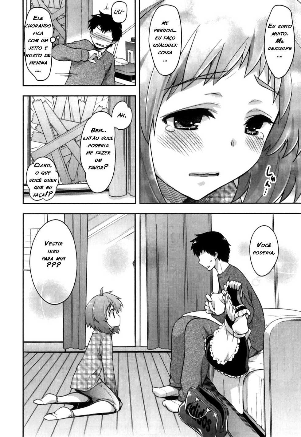 [Okabayashi Beru] Ore no Maid-kun - my maid boy!! (Ero Shota 22 - Mahou X Shounen X Otokonoko) [Portuguese-BR] [LIANEF] - Page 4
