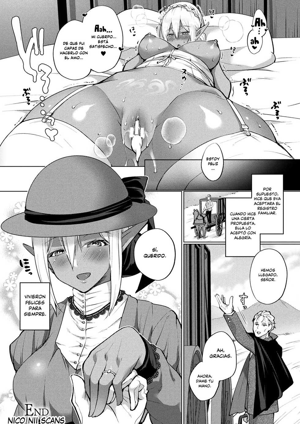 [Miyamoto Liz] Dark Elf no Koi Monogatari | Historia de amor de una elfa oscura (COMIC Unreal 2017-12 Vol. 70) [Spanish] [Nico Nii Scans] [Digital] - Page 20