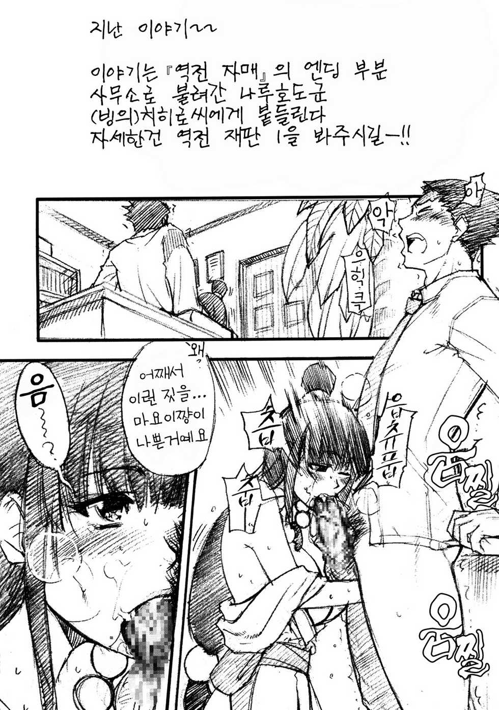 (C63) [Ngo Hay Yappunyan (Shiwasu No Okina)] Mattari Capcom | 진한 카푸콘 (Ace Attorney, Breath of Fire V) [Korean] [Project H] - Page 5