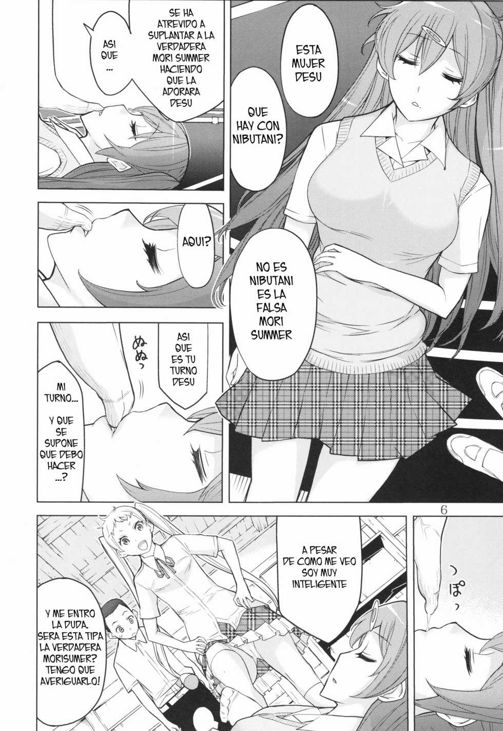 (C83) [Low Thrust (Tsunagami)] Summer Morior (Chuunibyou demo Koi ga Shitai!!) [Spanish] [serres] - Page 5