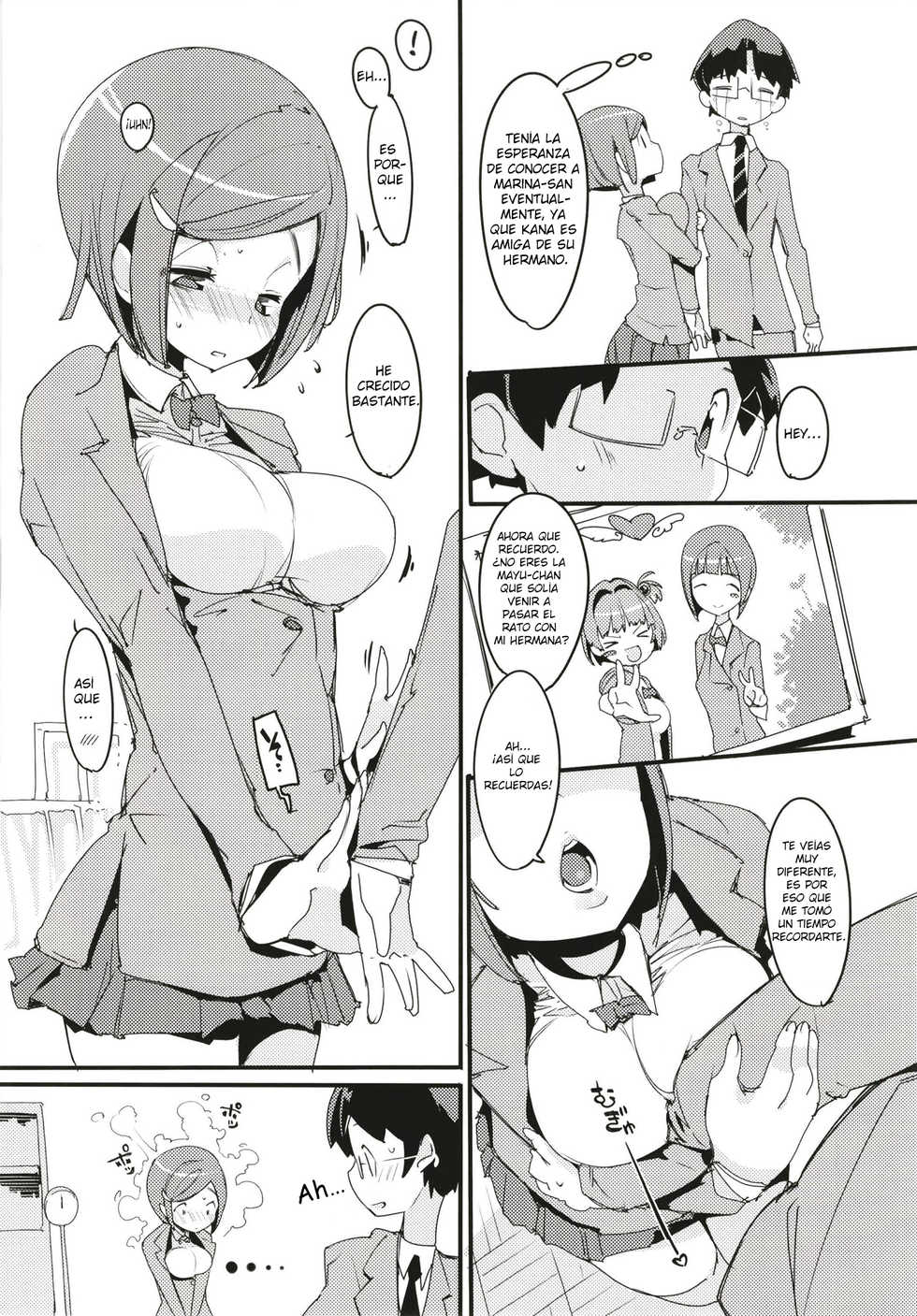 (C93) [Potato Salad (Kurisu)] Popuni Kei Joshi Panic! 6 [Spanish] - Page 10