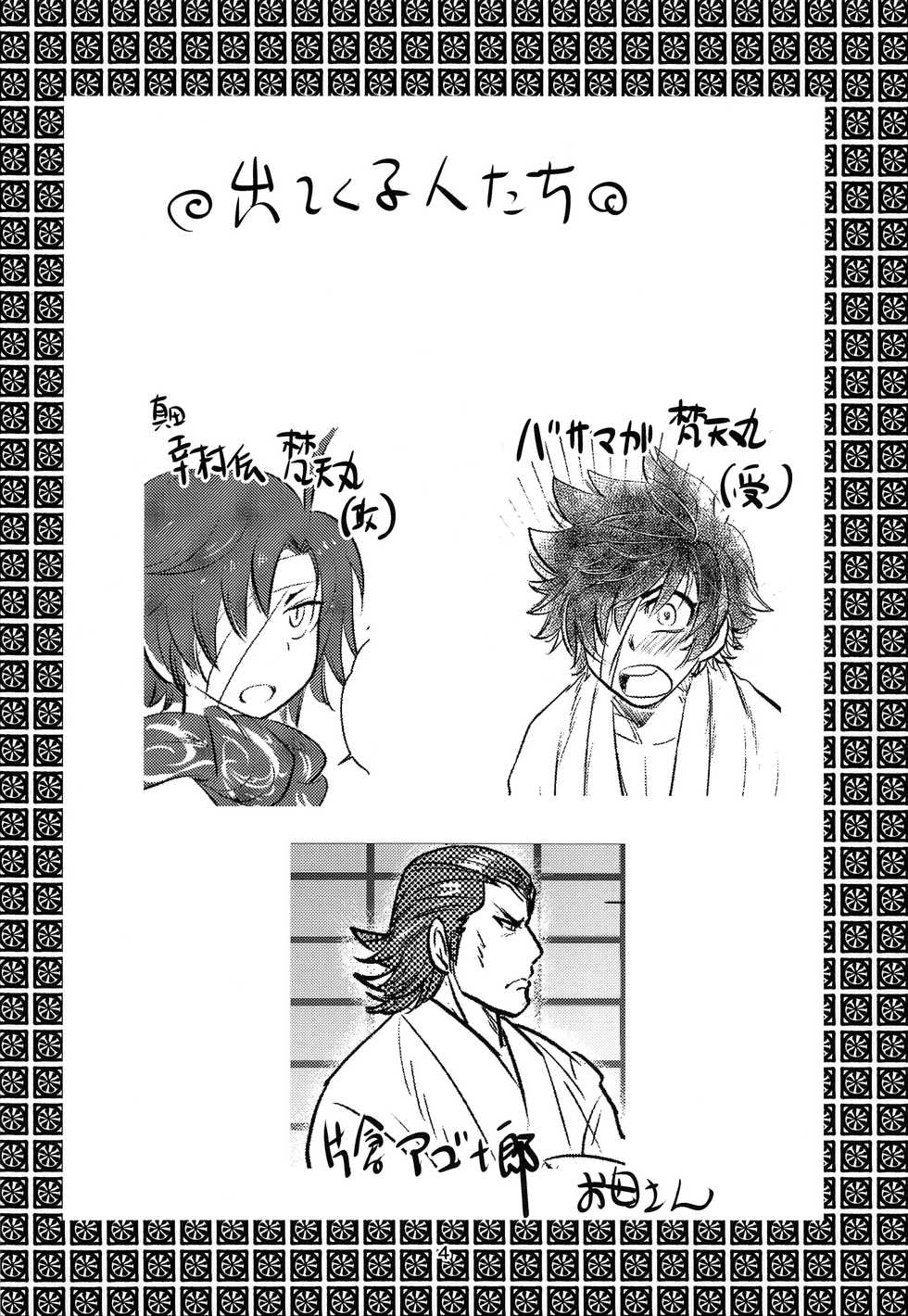 (C91) [Huhu Hanten (Sasaka Mahiro)] Kaminari BONBON (Sengoku Basara) - Page 3