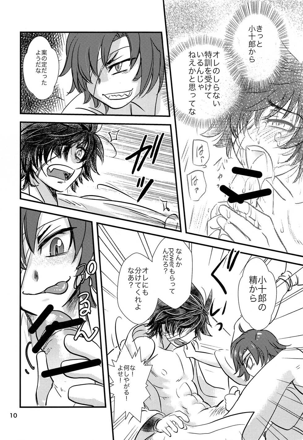 (C91) [Huhu Hanten (Sasaka Mahiro)] Kaminari BONBON (Sengoku Basara) - Page 9