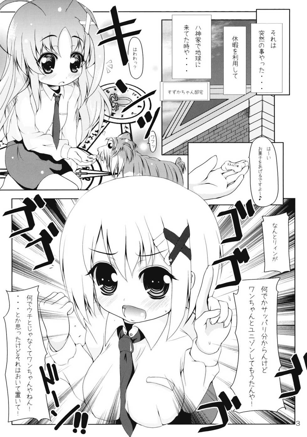 (C75) [Yukagen Ikaga? (Tenyuu)] Rein to Mofumofu (Magical Girl Lyrical Nanoha StrikerS) - Page 5