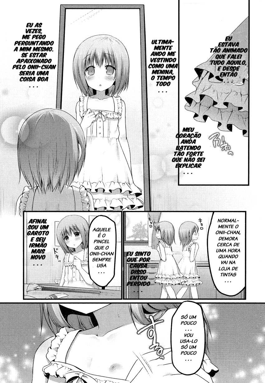 [Sakura Puchilo] Mousou Sketch (Otoko no Ko-llection! R) [Portuguese-BR] [LIANEF] - Page 3