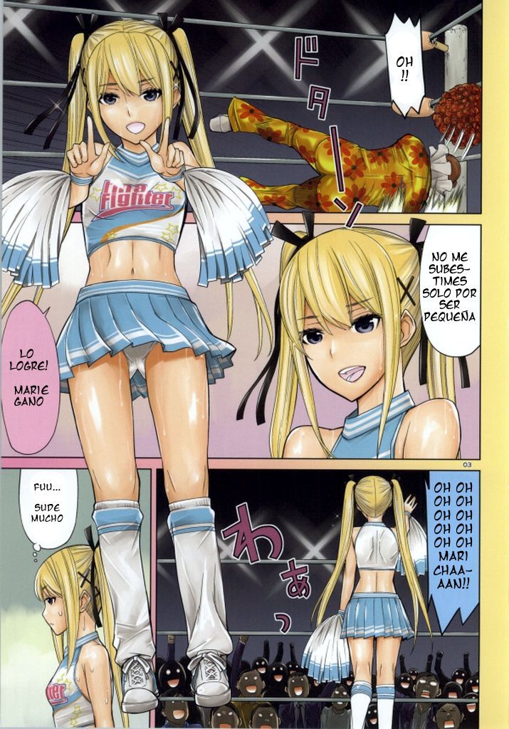 (C86) [Low Thrust (Tsunagami)] Osawari Marie (Dead or Alive) [Spanish] [serres] - Page 2