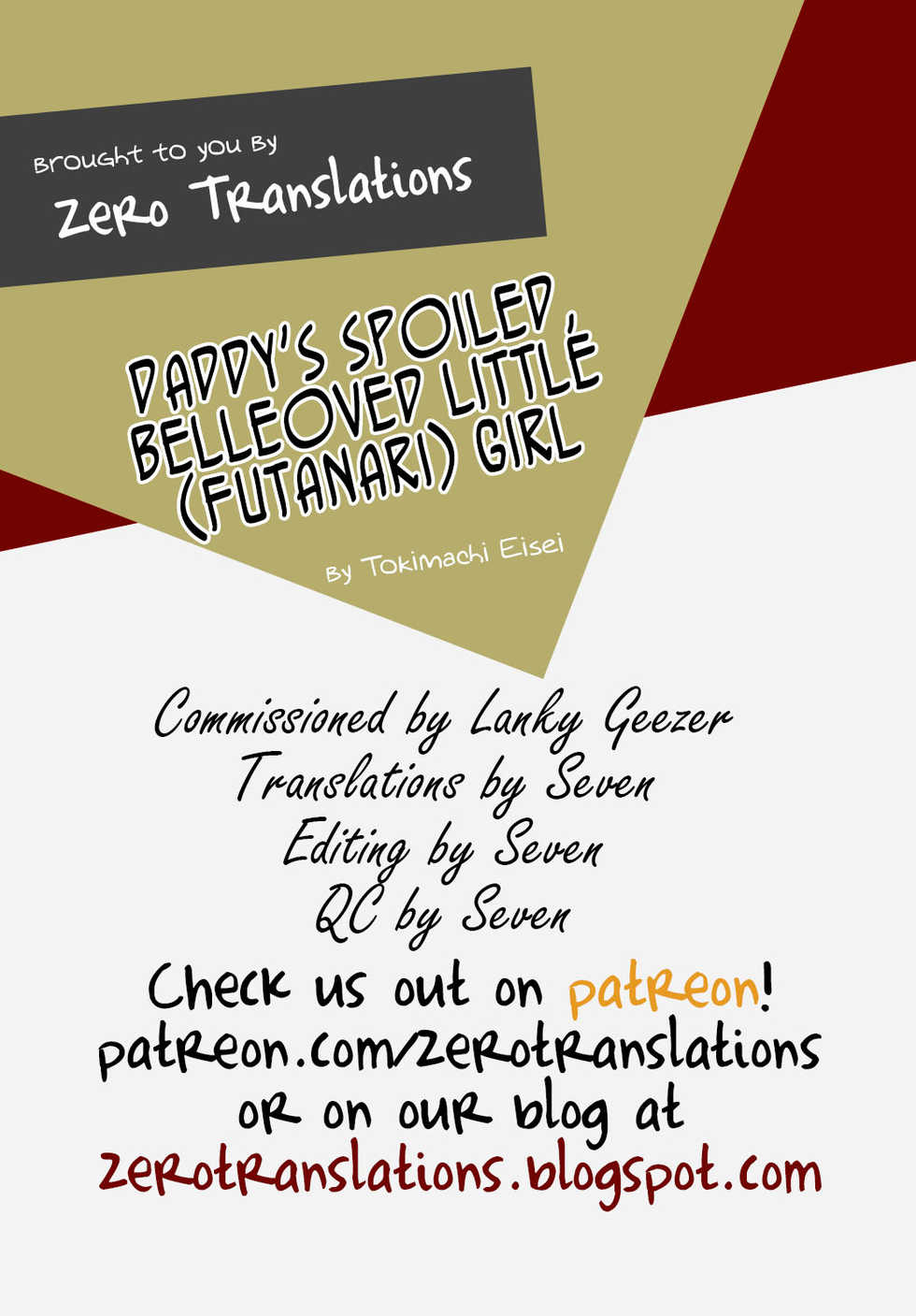 (COMIC1☆10) [Temparing (Tokimachi Eisei)] Papa ni AmaElle Futanari Manamusume | Daddy’s Spoiled, BELLEoved Little (Futanari) Girl (Tales of Xillia 2) [English] [Zero Translations] - Page 31