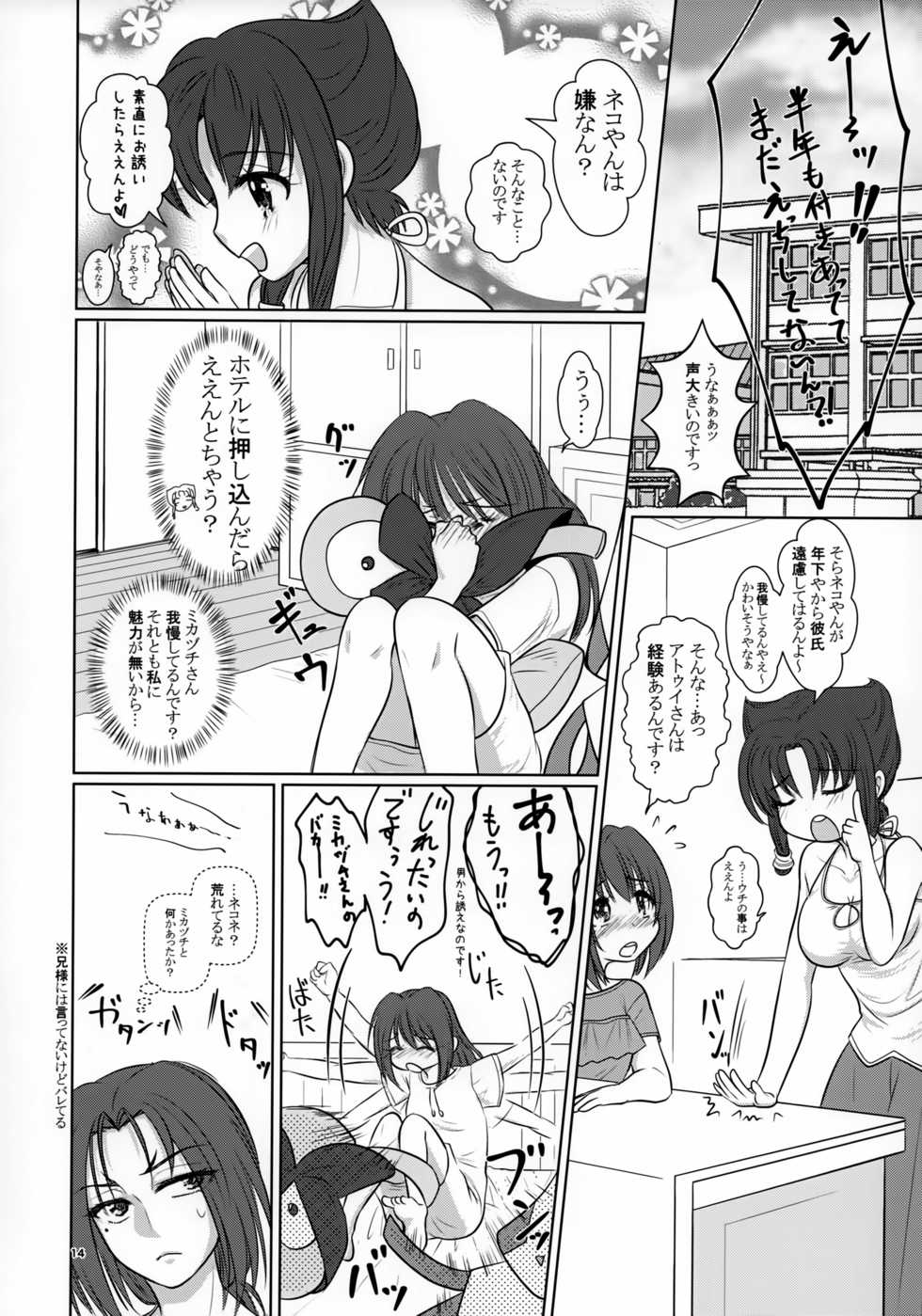 (C92) [Chouchin Goke (FGK)] Nii-sama no Otomodachi to Tsukiattemasu (Utawarerumono Itsuwari no Kamen) - Page 13