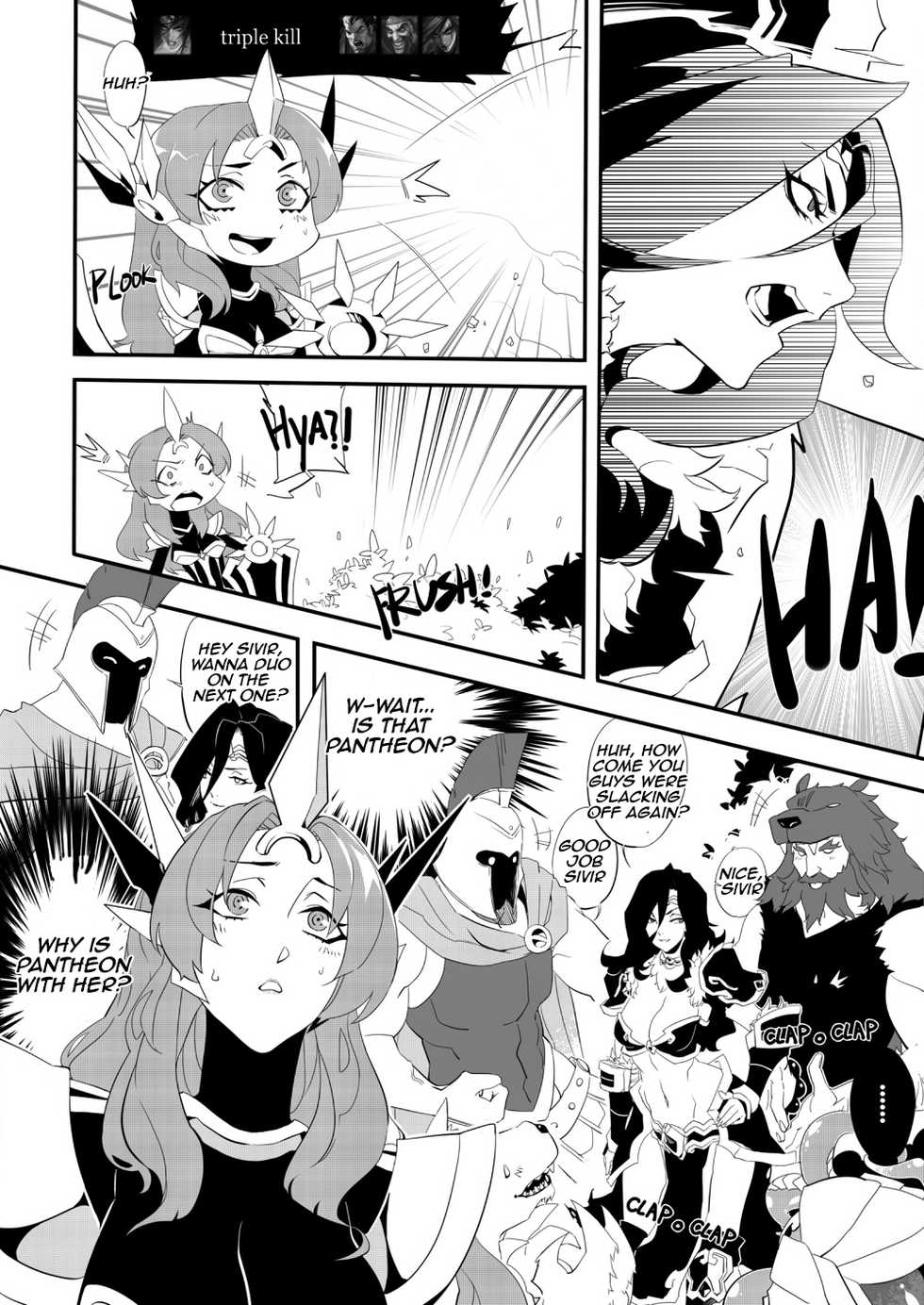 [Electric_Dragon] Leona ★ Heroes - League of Legends Fan Book (League of Legends) [English] - Page 7