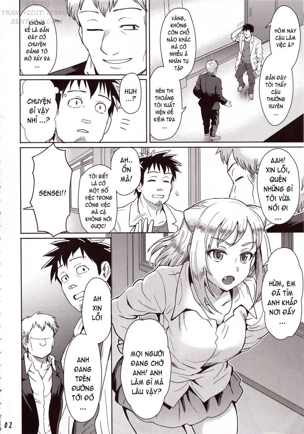 (C92) [Eight Beat (Itou Eight)] Succubus-san o Kataritai (Demi-chan wa Kataritai) [Vietnamese Tiếng Việt] [HENTAILX.COM] - Page 3