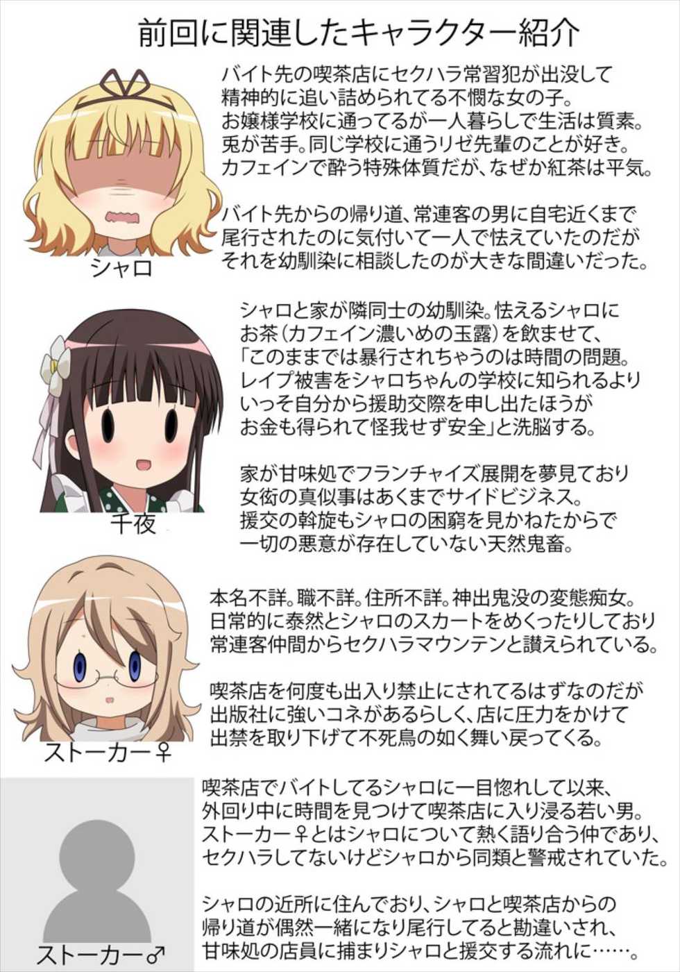 [Danna] Twintail Ojou-sama to Ian Kunren (Gochuumon wa Usagi desu ka?) - Page 2