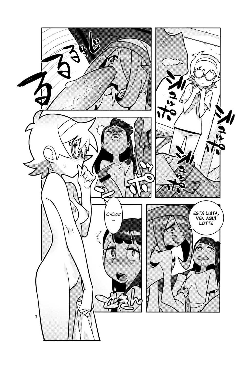 (C84) [Hamanasu Chaya (Hamanasu)] B=Witch! (Little Witch Academia) [Spanish] - Page 6