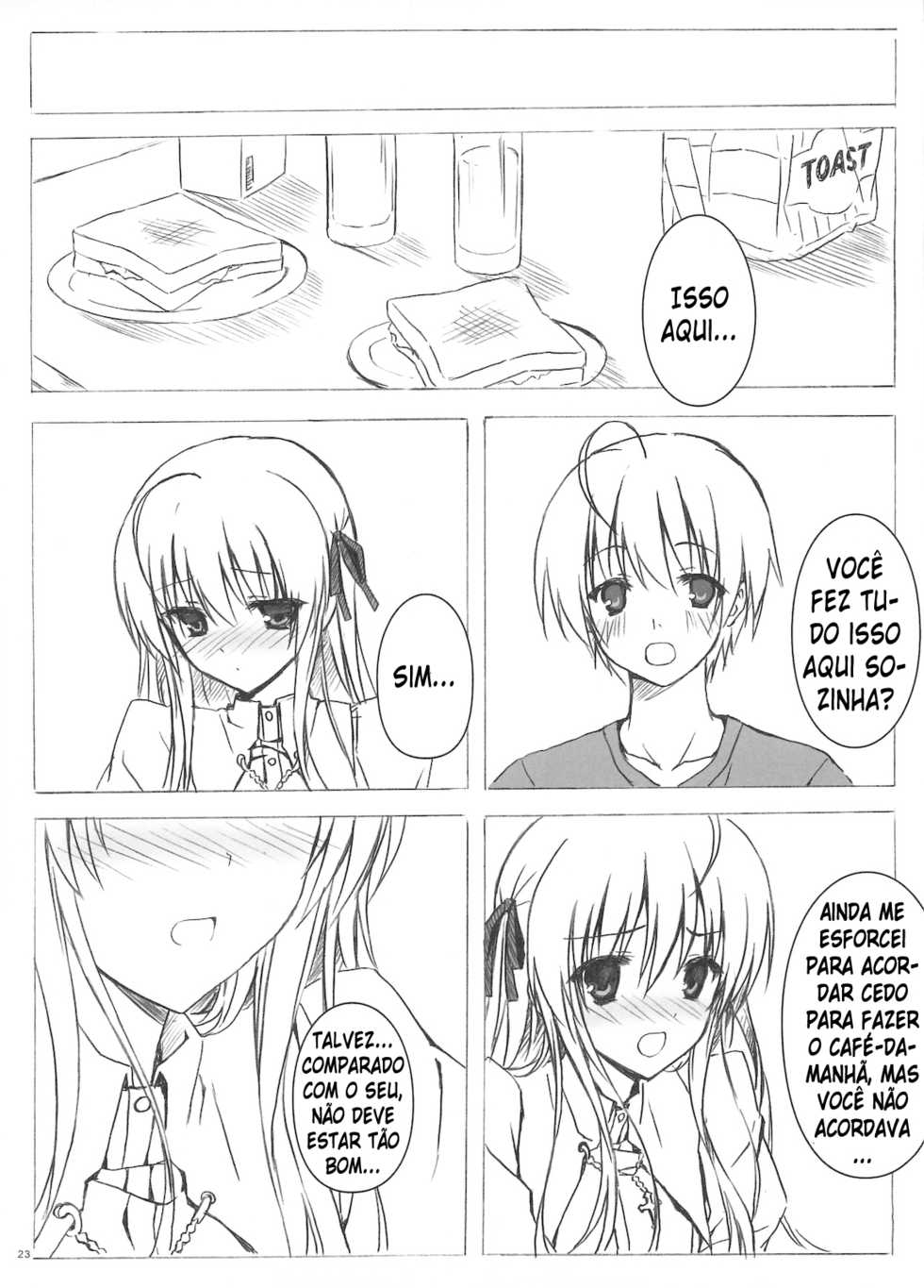 (C78) [Shadow Sorceress Communication Protocol (Hiten Onee-ryuu)] Sora no Omocha (Yosuga no Sora) [Portuguese-BR] [LoliconsAnonimos] - Page 23