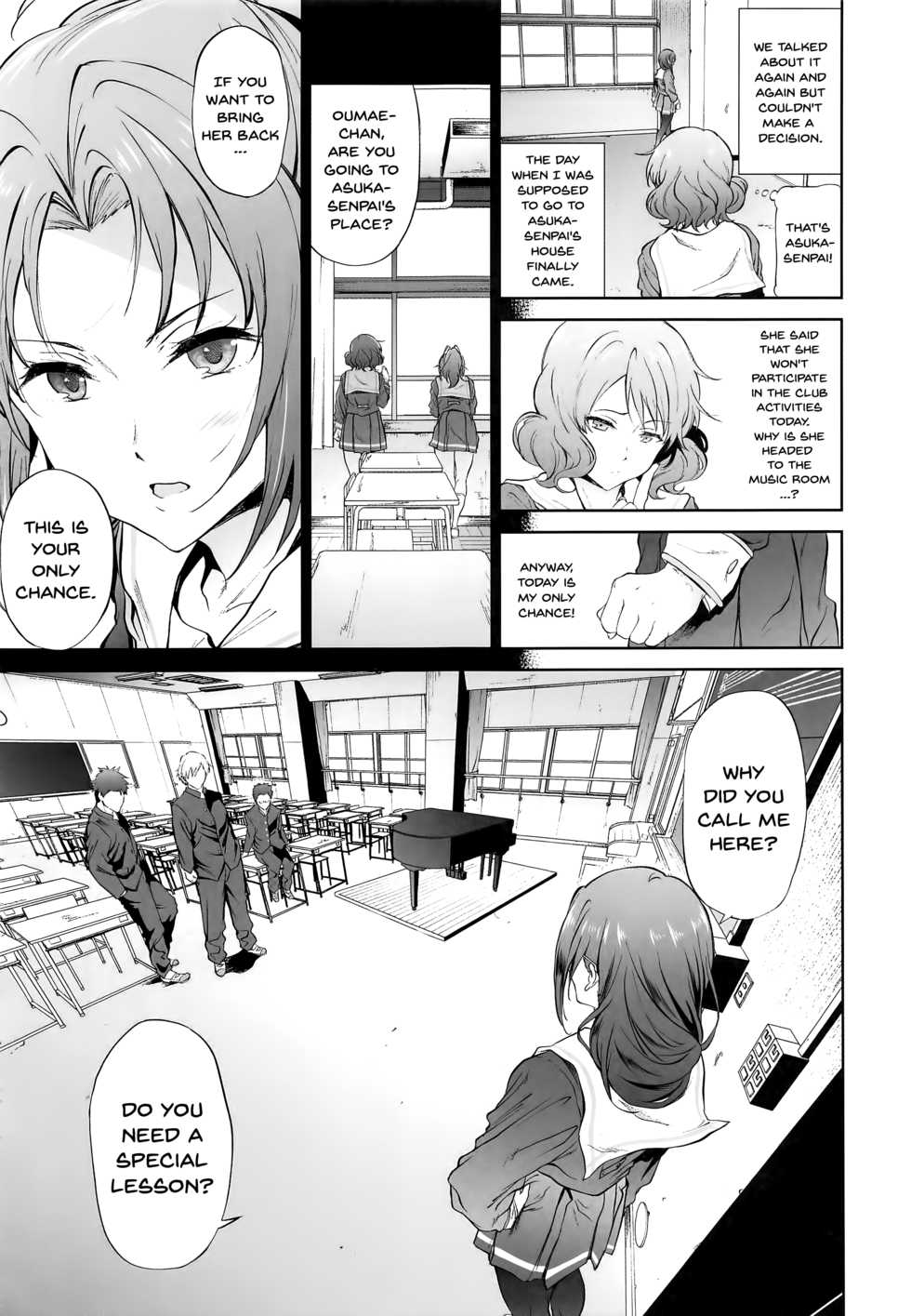 (C91) [EXTENDED PART (Endo Yoshiki)] Asuka-senpai ni Hidoi Koto o Suru Hon | A Story Where You Do Something Cruel To Asuka-Senpai (Hibike! Euphonium) [English] {doujins.com} - Page 6