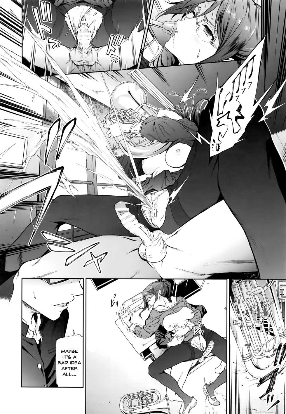 (C91) [EXTENDED PART (Endo Yoshiki)] Asuka-senpai ni Hidoi Koto o Suru Hon | A Story Where You Do Something Cruel To Asuka-Senpai (Hibike! Euphonium) [English] {doujins.com} - Page 15