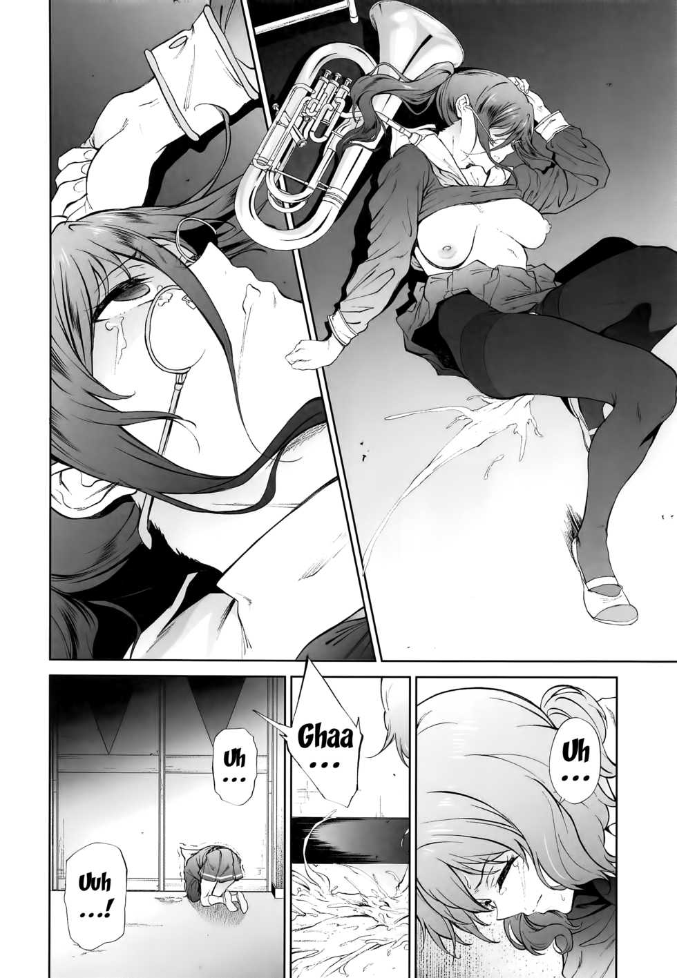 (C91) [EXTENDED PART (Endo Yoshiki)] Asuka-senpai ni Hidoi Koto o Suru Hon | A Story Where You Do Something Cruel To Asuka-Senpai (Hibike! Euphonium) [English] {doujins.com} - Page 19