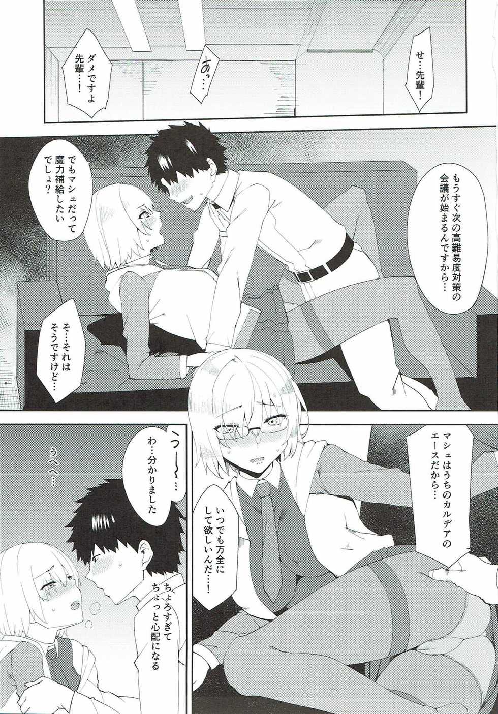 (C93) [Nukotigura (Nekonose Hajime)] Maryoku Kyoukyuu de Gouhou Ecchi (Fate/Grand Order) - Page 2