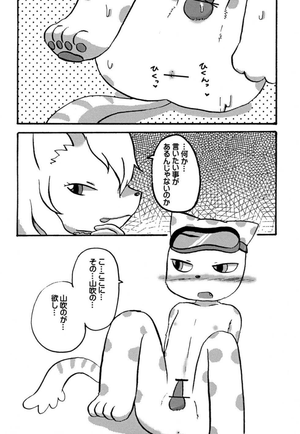 (Kemoket 2) [Tail Spin (Various)] Setsugen Tokkyuu Bin (Pop'n Music) - Page 14