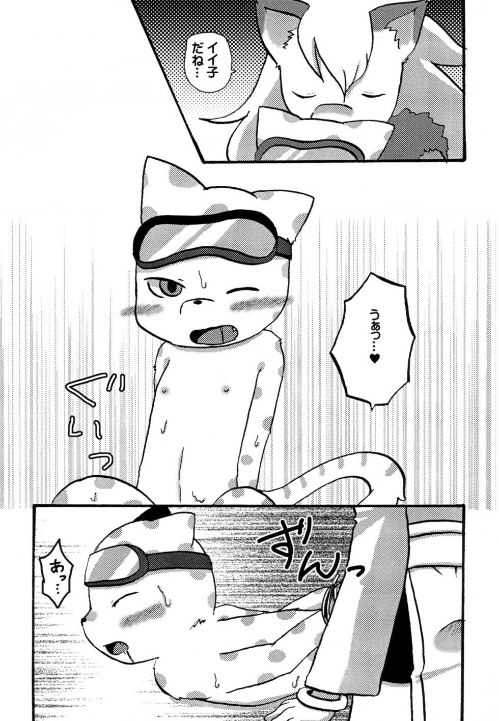 (Kemoket 2) [Tail Spin (Various)] Setsugen Tokkyuu Bin (Pop'n Music) - Page 15