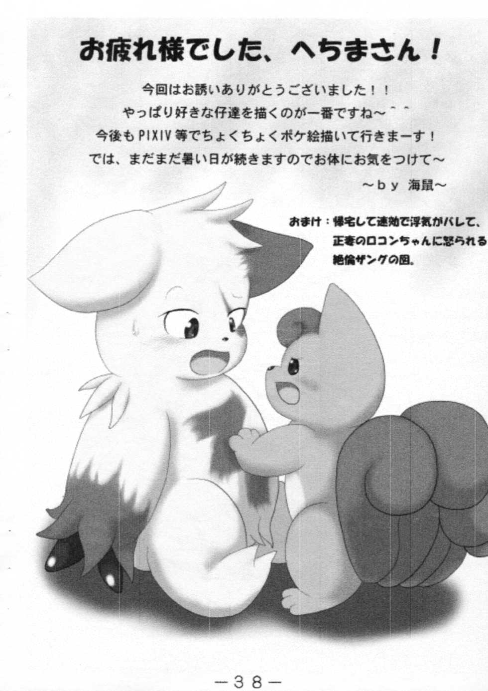 (C76) [Kemonoburg (Various)] Pocket! (Pokémon) - Page 38