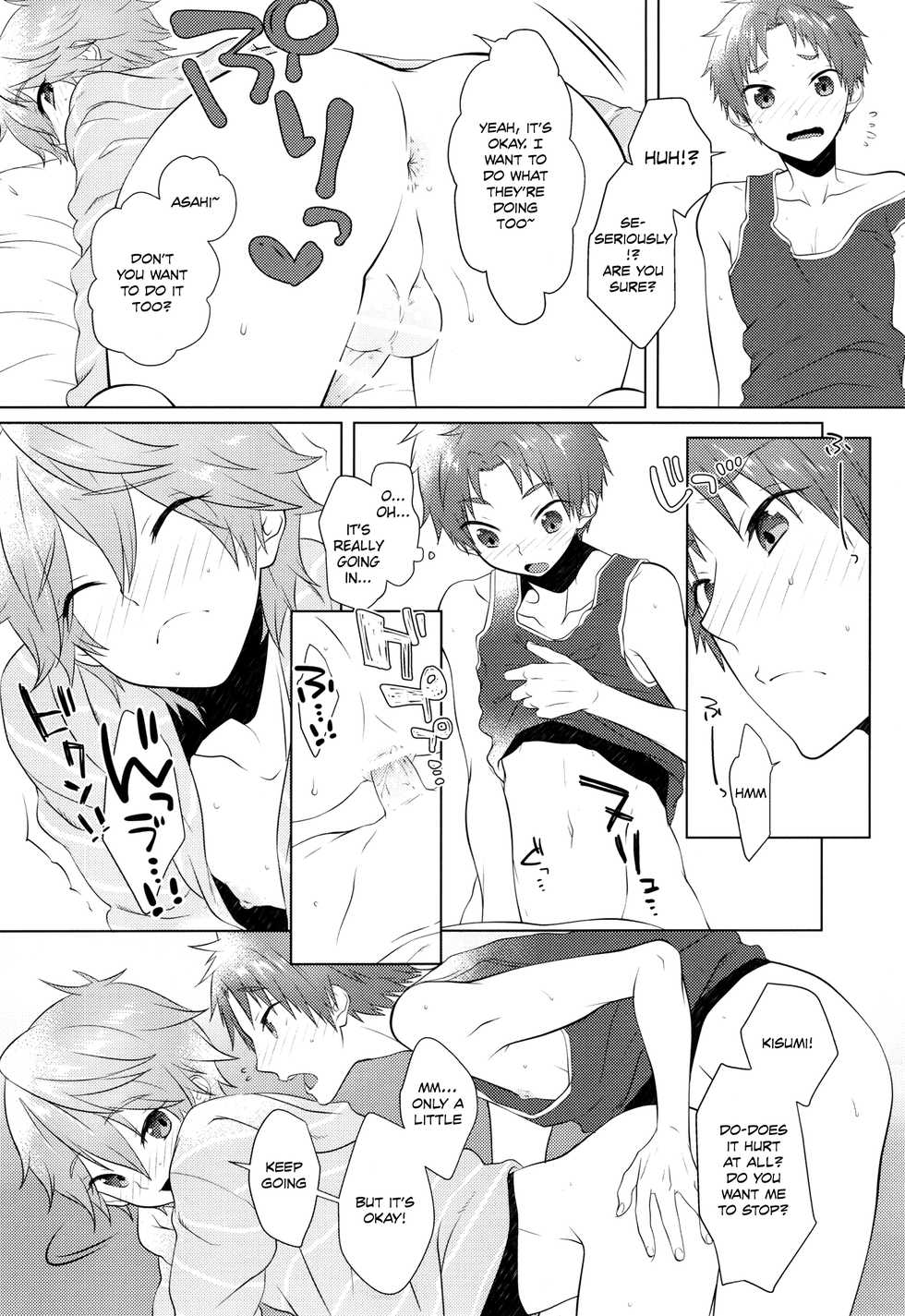 (Splash!Hi 2) [MEMExile (Memeo)] Pajama de Ojama (High☆Speed! -Free! Starting Days-) [English] {Shotachan} - Page 22