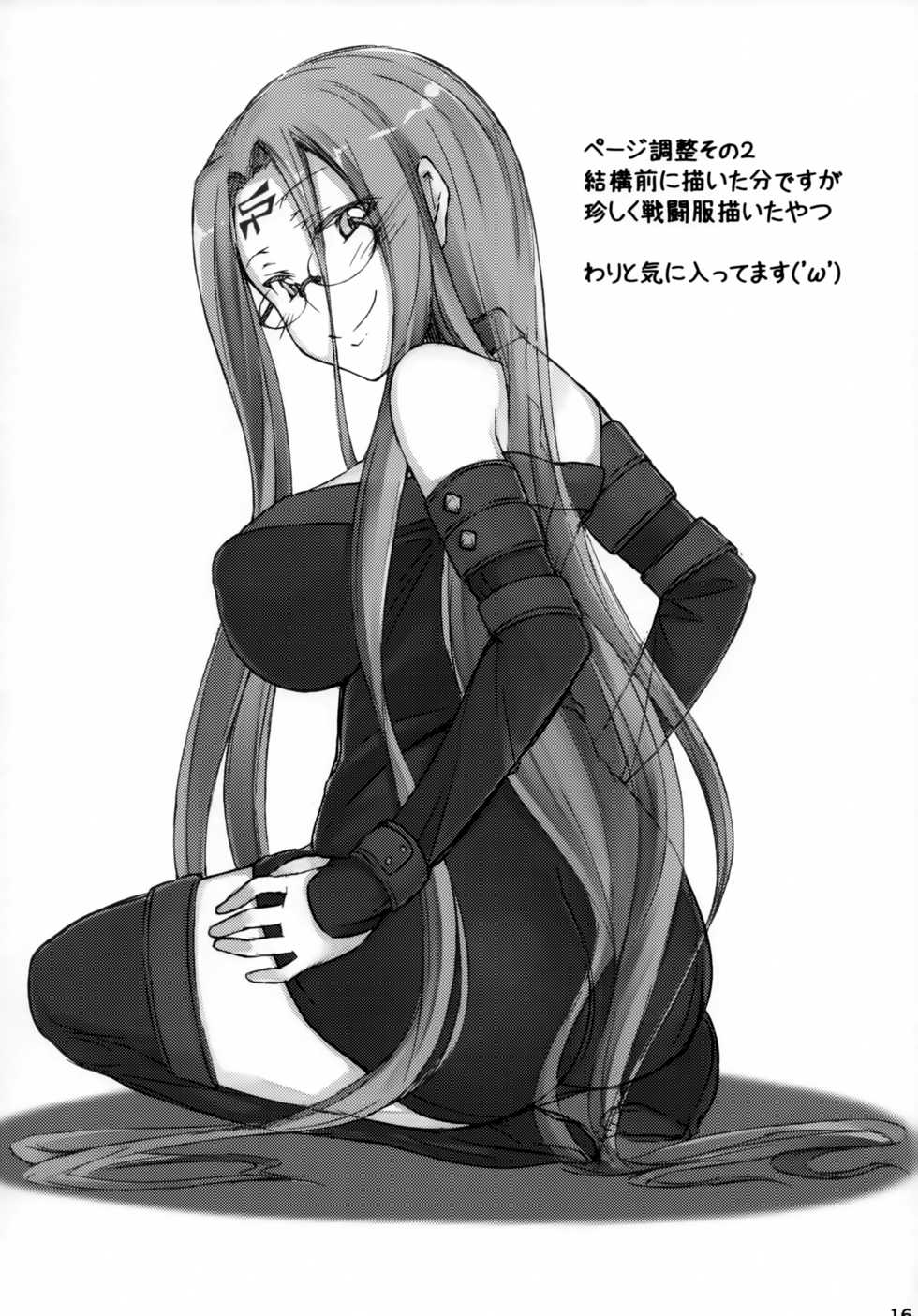 (C91) [Shirakaba Doori (DRY)] R11 (Fate/stay night) - Page 15