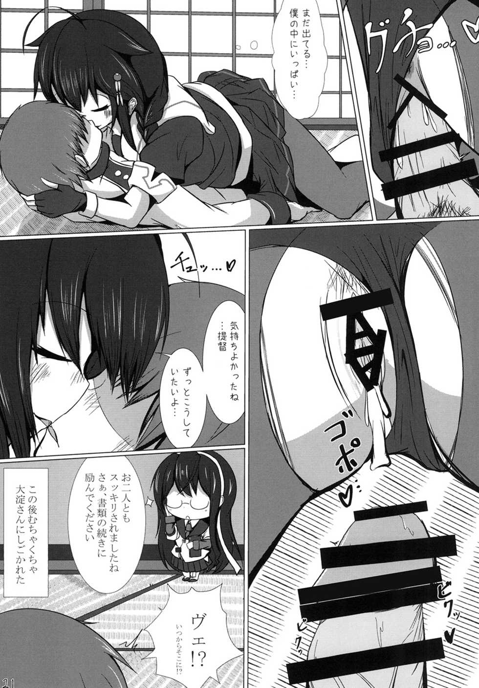 [Uu-san no Kyuukyuubako (Zayaku)] Ijiwaru Shigure no Ecchi na Itazura (Kantai Collection -KanColle-) [Digital] - Page 21