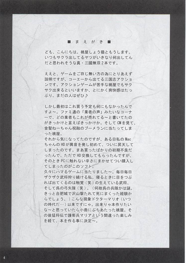(C63) [U.R.C (Momoya Show-Neko)] In Sangoku Musou | 음 삼국몽상 1 (Dynasty Warriors) [Korean] [로리군] - Page 3