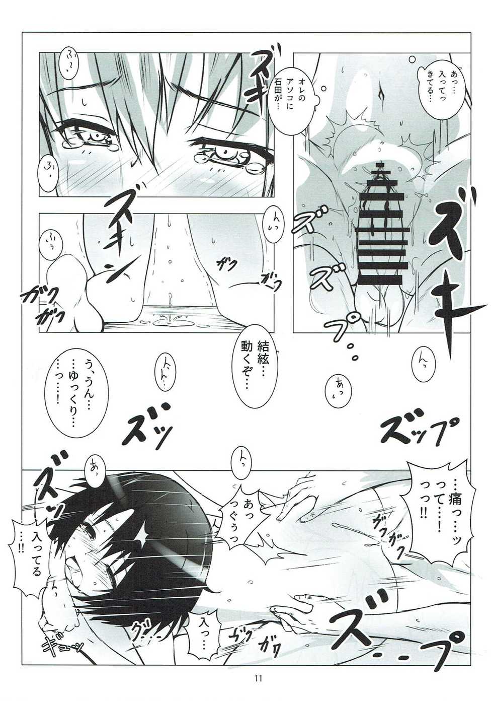 (C93) [Omocha Kaden (Beni Bana)] Nee-chan to... (Koe no Katachi) - Page 10