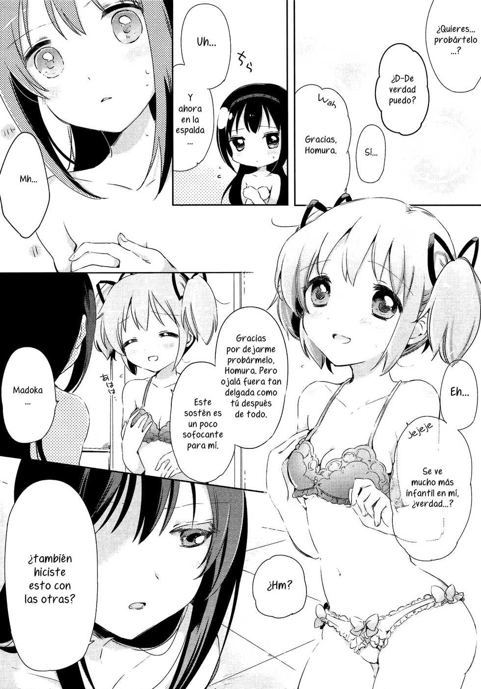 (C87) [Fukuya, CITRON (Tama II, Yamada Ako)] Kanojo ga Ofuro ni Haittara | Cuando toma un baño (Puella Magi Madoka Magica) [Spanish] {Kourindou Scans} - Page 24