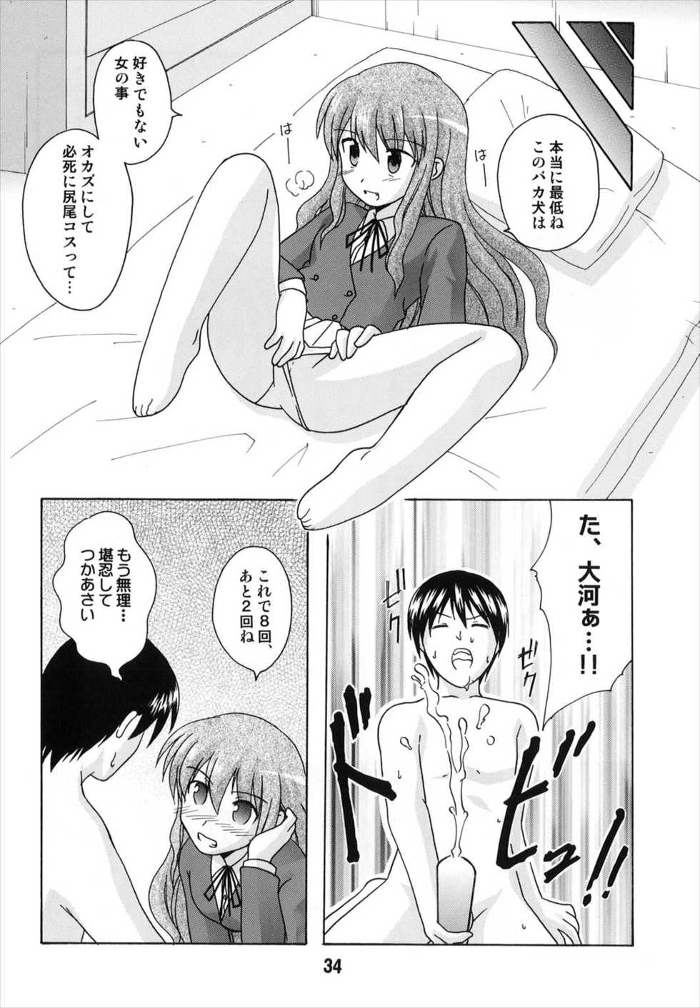 (C74) [Shinohara Heavy Industry (Various)] TAIGAX (Toradora!) - Page 34