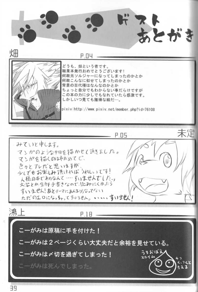 (C79) [Akai Muffler (Various)] Gensou-teki  Shokugyou - Page 39