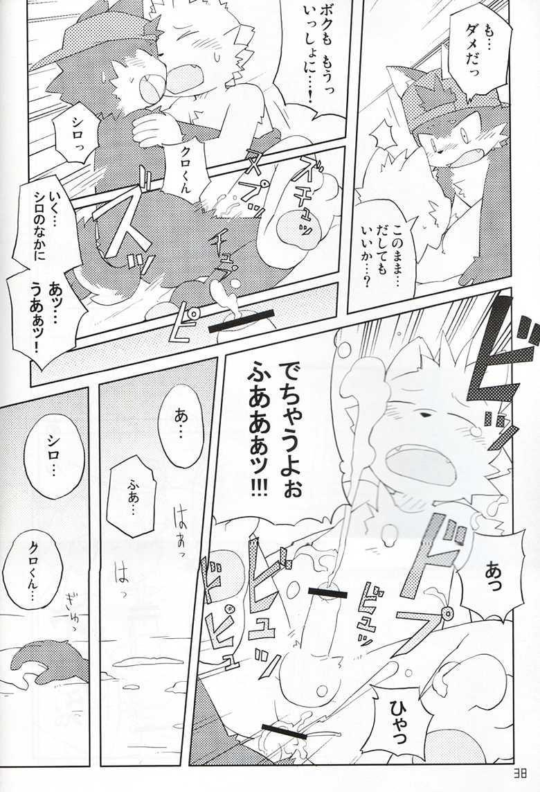 (Shota Scratch 10) [Akai Muffler (Various)] Won! Derful Kiss - Page 37
